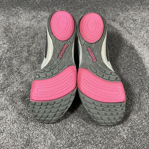 Reebok SlimTone J84822 Women’s Size 7.5 Gray Smooth Fit Training Shoes Used - Picture 10 of 13